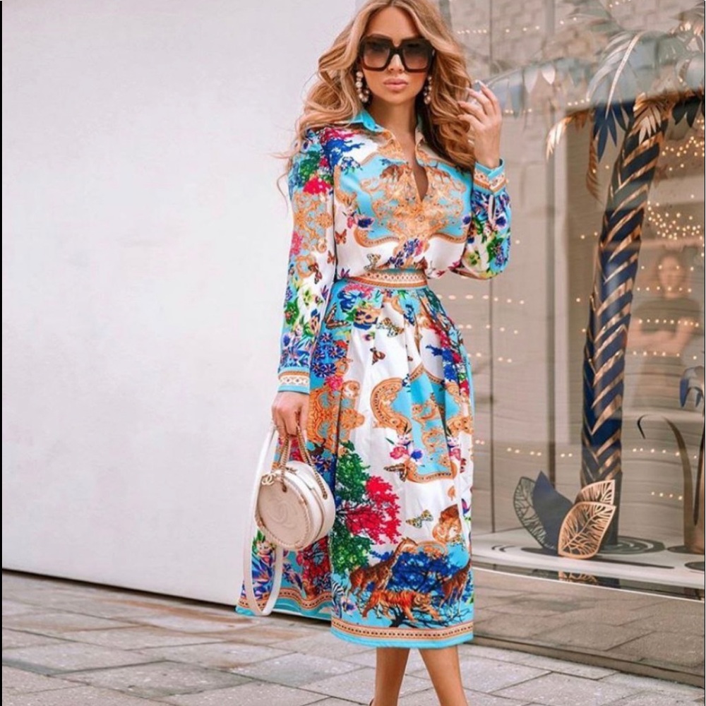 Bae Skirt and blouse